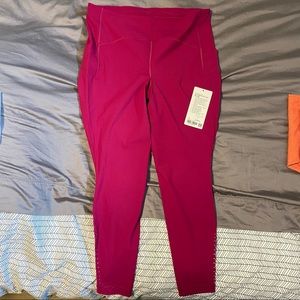 Lululemon Swift Speed Leggings, 28” length, with tag (not attached)